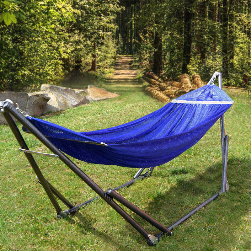 Wade Logan® Govan Portable Camping Hammock with Stand & Reviews Wayfair